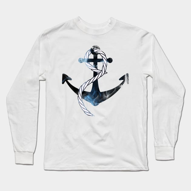 Ships Anchor Long Sleeve T-Shirt by Highseller